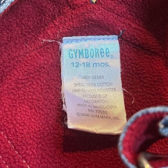 Retro Gymboree Train Overalls Size 12-18 Months - Picture 8 of 8